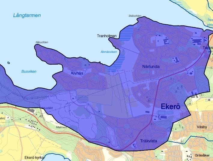 4.1 FÖRSLAG TILL DAGVATTENÖVERSIKT Ekerö kommun håller på att ta fram en dagvattenöversikt för kommunen.