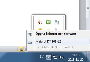 skrivbordet när du är färdig.