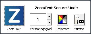 30 Windows inloggning och felsäkertläge ZoomText s inloggningsstöd ger dig grundläggande förstoring och skärmläsning när du loggar in i Windows.