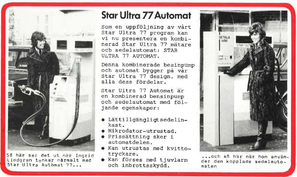 En historisk återblick 40 år sedan 1978 Redan 1977 fick våra elektroniska pumpar en mikrodator
