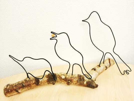 O fritid Fritidskalender Välkommen till Vernissage i ståltrådskonst När: 21 februari 2018 Tid: klockan 14.00-17.