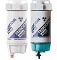 vattenavskiljning Finns med integrerad pump för utombordsmotorer Överfyllnadsventil för bensin och diesel Förhindrar spill