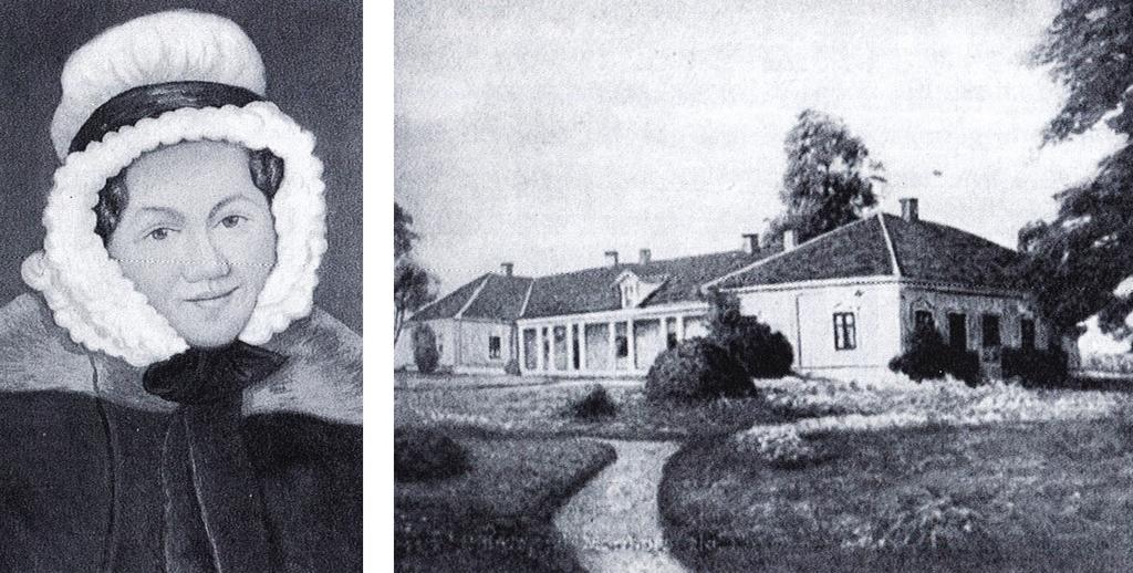 Mormor på Herrestad 1814 flyttade Emilie Petersen tillsammans med sin man från Hamburg till familjens gård Herrestad väster om Värnamo.