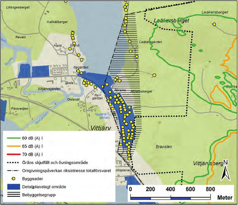 7.11 Östra Vittjärvsträsket Byn Vittjärv ligger ca 5 km från Bodens centrum och har sedan 70-talet utvecklats med villabebyggelse tack vare närheten till centrum och ett naturskönt läge utmed älven