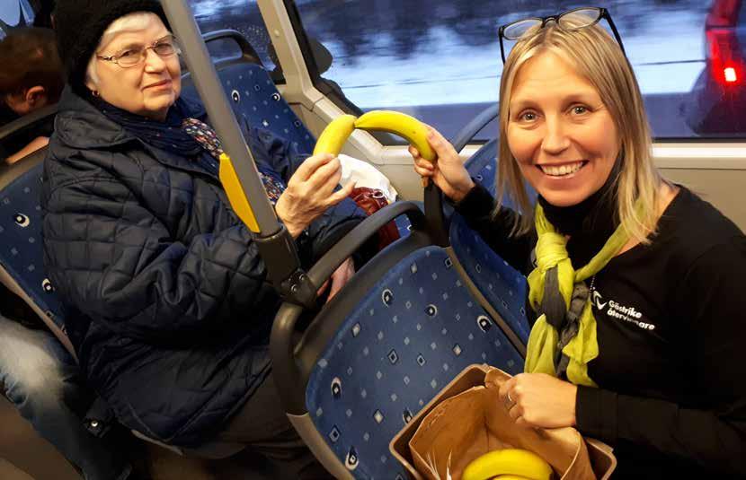 Bananmingel och personliga möten Gästrike återvinnares tre miljöpedagoger sprider dagligen kunskap om avfall och återvinning till invånare runt om i regionen.