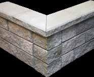 Anvisning för murar högst 4 skift ovan mark Gräv ur en ca 40 cm djup och 60 cm bred ränna till med ett ca 17 cm tjockt lager bergkross 0-35/40 mm Avjämna med stenmjöl ca 3 cm tjockt att sätta