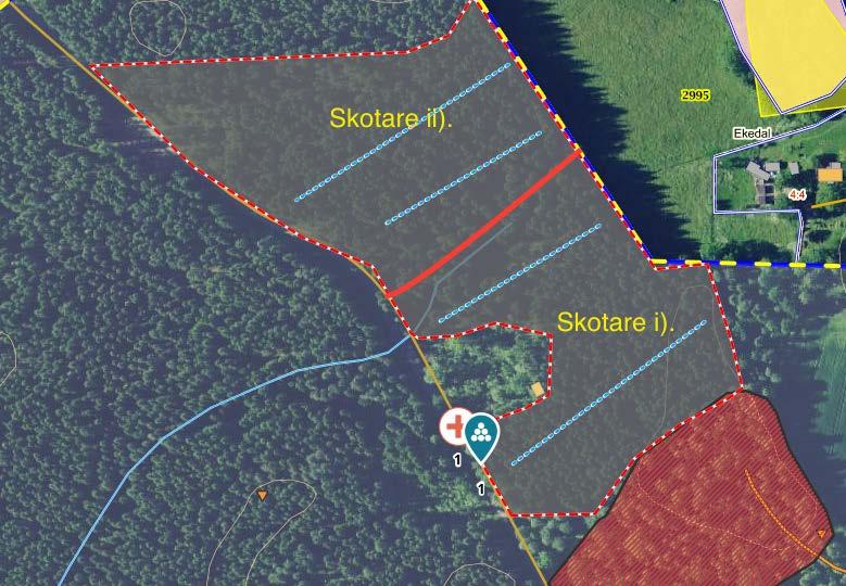 delningen. Då delningen var gjord så lottades vilken skotare som skulle skota vilken del av respektive objekt. Tabell 1. Objektsbeskrivning av studerade objekt Table 1.