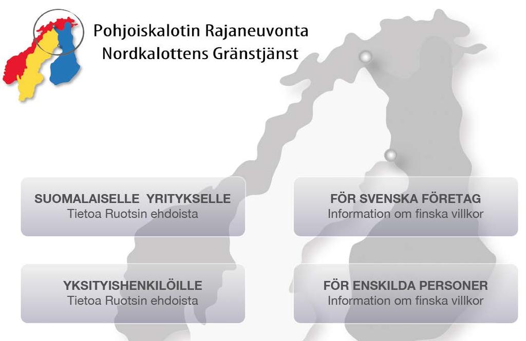 Nordiska informationsinsatser Hallå Norden Regionala organ: Øresunddirekt Grensetjänsten
