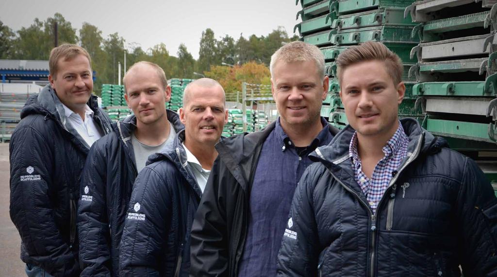 CFO HAR ORDET FORTSATT TILLVÄXT MED GOD LÖNSAMHET SAMMANFATTAR 2016 Delar av s ledningsgrupp.