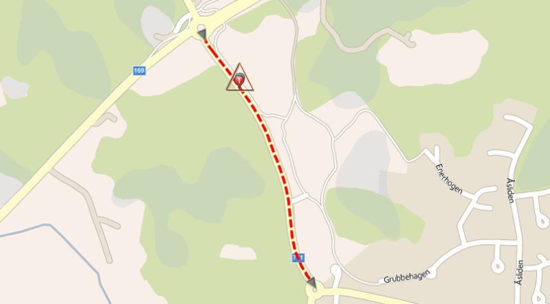 13 (22) 3 Trafikmängder och kapacitet 3.1 Höviksnäsvägen Nuvarande trafik På Höviksnäsvägen mellan länsväg 169 och Tångerödsvägen, se Figur 12, uppmättes ÅDT år 2011 till 4 130 fordon per dygn.