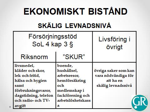 boende, hushållsel, arbetsresor, hemförsäkring samt medlemskap i fackförening och arbetslöshetskassa.