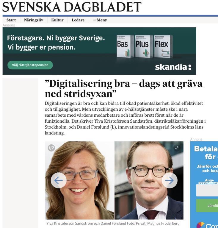 Digitalisering drivs bäst i bred samverkan! Komplexa förändringar utmanar och upprör, och ingen aktör har alla svar.