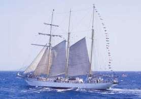 Skeppsorder för Besättningen Rydbergsgastarna. Nr 1/2011 5 T/S GUNILLA Ευγένιοζ Eυγενίδηζ Fartyget fick ett enastående mottagande i Pireus.
