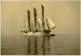 Skeppsorder för Besättningen Rydbergsgastarna. Nr 1/2011 9 barlasten, och seglade därefter upp till barlastredden utanför Port Germain.