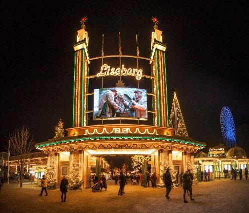 Julresa till Liseberg Avdelningen har detta år anordnat ett par olika resor till julmarknader, varav en var till Liseberg.