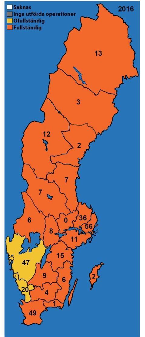 län under år 2014-2017.