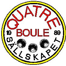 Stadgar för Sällskapet Quatre Boule instiftat 1989-11-30 Initialer: QUA Stadgar antagna och