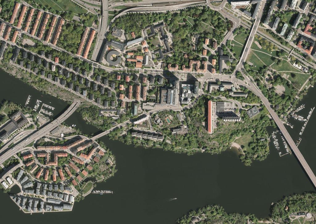 Fredhällsparken Thorildsplan Spårvägsparken FREDHÄLL Rålambsvägen DN-skrapan Västerbroplan