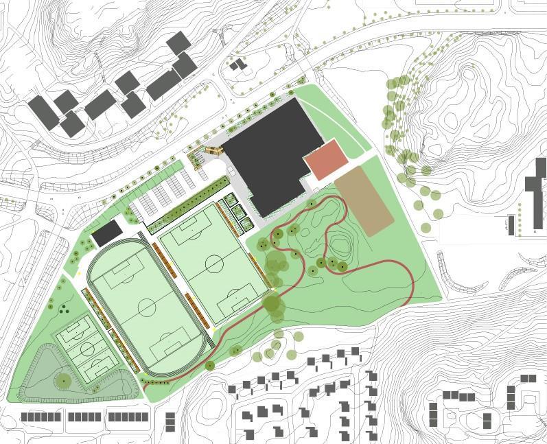 Projekt Vårbergs IP Befintlig idrottsplats som ska utvecklas Dialog med boende/ungdomsråd Del av Fokus Skärholmen Samarbete med