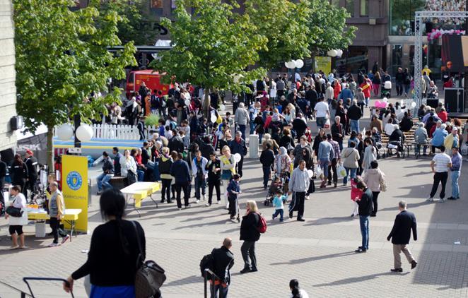 Stadsdelen Skärholmen Höga ohälsotal Kortaste livslängden i Stockholm Stor andel ekonomiskt utsatta barnfamiljer Hög andel obehöriga elever till