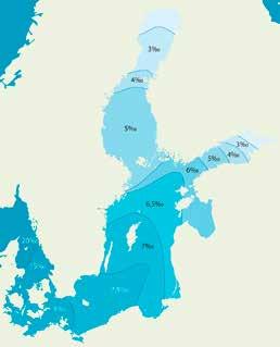 4 HISTORIEN OM ÖSTERSJÖTORSKEN Brackvattenexpert Torsken koloniserar Östersjön För mellan 6 000 och 8 000 år sedan, när Östersjön precis blivit ett brackvattenhav [1], vandrade torsken in och