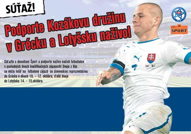 www.sport.sk FUTBAL, SÚŤAŽ 17 HLASY TRÉNEROV JOZEF KOSTELNÍK (Prešov): V psychickej výhode bol súper, nemal čo stratiť, my sme vyhrať museli. Zo zápasu mám dobrý pocit.