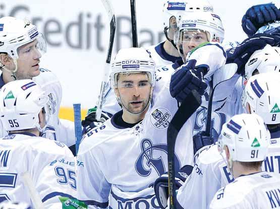32 HOKEJ pondelok 23. 9. 2013 Jeden zo špičkových obrancov KHL DOMINIK GRAŇÁK z Dinama Moskva nastúpi dnes v Bratislave o 19.