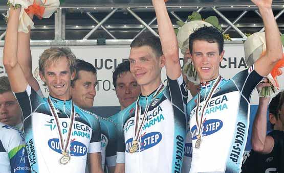 www.sport.sk CYKLISTIKA 39 Belgické zoskupenie Omega Pharma-Quick Step obhájilo vo Florencii titul v tímovej časovke FLORENCIA (tasr, ig) Skvelé!