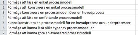 utbildningens olika moment hänger ihop. I de fall en utbildning, som exempelvis SVP, har olika inriktningar finns dessutom möjlighet att eftersträva olika kunskapsnivåer på de olika inriktningarna.