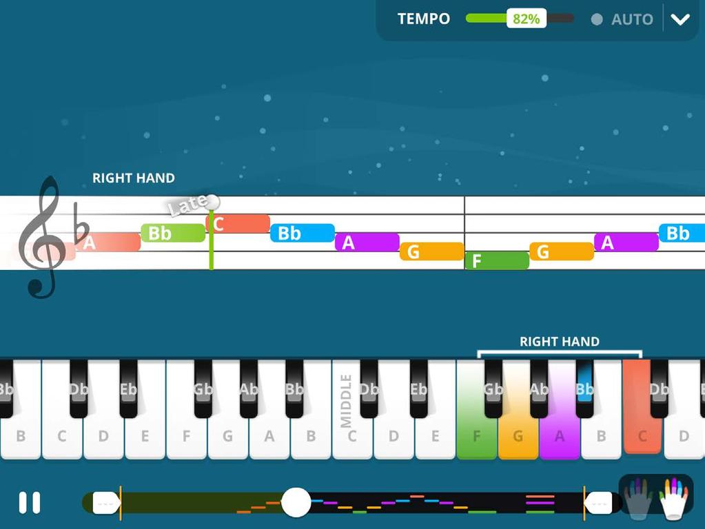 Yuosician en medryckande app för musiklärande