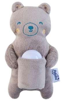 Garanti: 2 år Artikelnummer Presentbox: 3760125262031 Pabobo Nomade Presentbox med nalle Pabobo Nomade är en bärbar nattlampa, speciellt anpassad för barn.