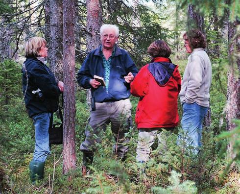 foto: Barbro Risberg Webbsidan Sällskapets webbsida www.dalafloran.se har med åren utvecklats till ett viktigt forum för informationsutbyte.