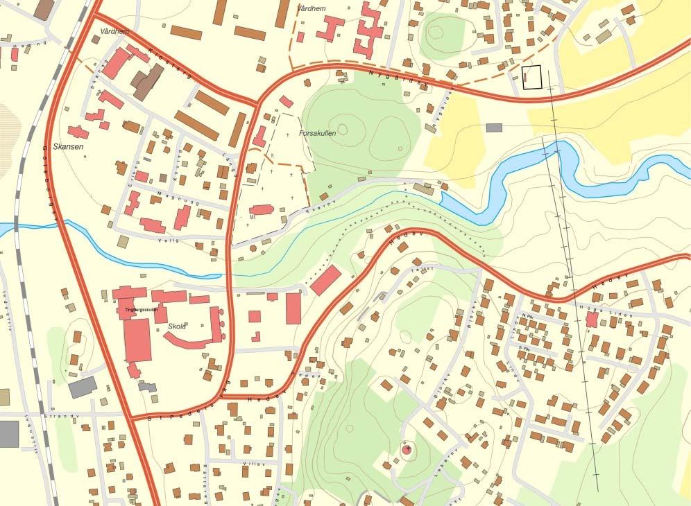 2 INLEDNING Bakgrund Fastigheten Kroken 2:18 i Lödöse, omfattas av Byggnadsplan för Lödöse från 1955.