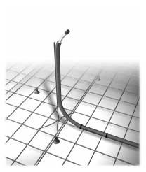 Vid platta på mark med golvvärme bör tappvattenrören ligga under golvvärmerören och Wirsbo-PEX-rör RIR PLUS användas på kallvattnet. Alternativt kan tappvattenrören ligga under isoleringen.