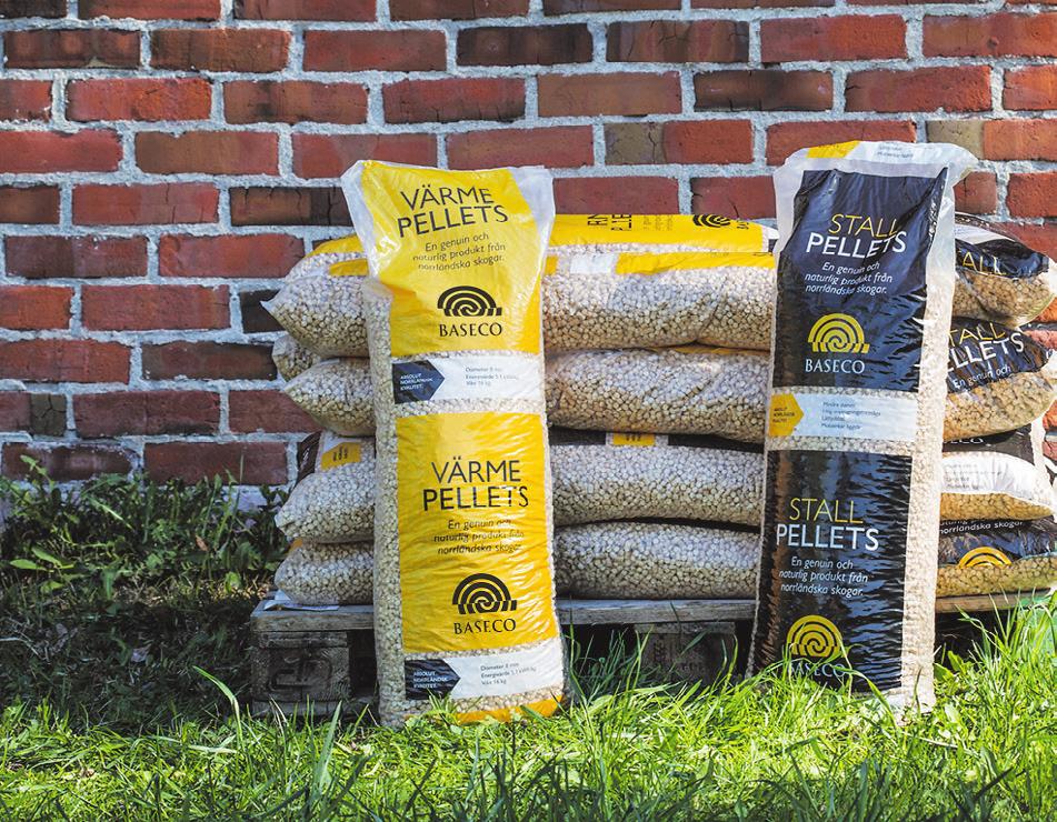 NYHET! Stallpellets. Norrländsk pellets för stugan eller stallet. Basecos värme- och stallpellets är återanvänd skogsråvara från vår produktion av träprodukter och är förstås helt utan tillsatser.