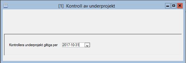 Detta program meddelar om det finns felaktigt kodade underprojekt som