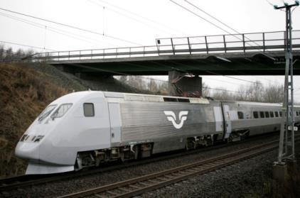Olika tågtypers bulleregenskaper Godståg genererar oftast de högsta bullernivåerna Motorvagnar tystaste tågtypen Vid hastigheter > 200