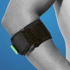 MR8820 One-Size Armbåge 20-30 cm MR8821 One Size Tennisarmbåge Detta bandage ger en avlastning