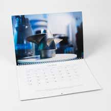 Väggkalender Format: 300x210 mm eller efter önskemål Omslag: vitt