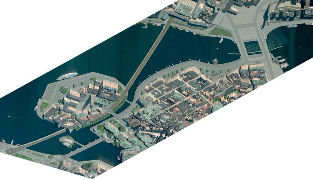 A. Det officiella Slussenprojektet: trafikapparaternas och det förödande bullrets stad Tunnelbanebron, Centralbron och järnvägsspåren permanentas för minst 100 år.