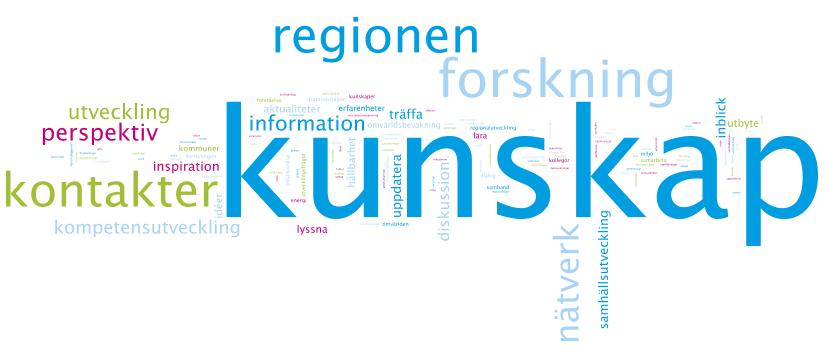12-38 Figur 6 Vilka anledningar som deltagarna uppger för att delta i Revästs seminarier (flera val möjliga) 10 142 166 Intresse för diskuterade frågor Få kunskap om vad forskningen säger 16 16 68 87