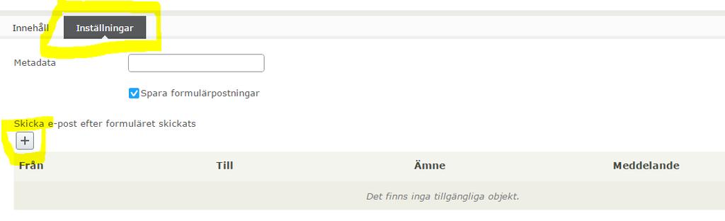 5. Skapa bekräftelse och lägga till vem som skall få e-postkopior Hur vill jag att ifyllaren av formuläret ska få bekräftelse när formuläret skickas? Vilket alternativ skall jag välja, och varför?