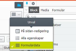 i formuläret skall du byta visningsvy.