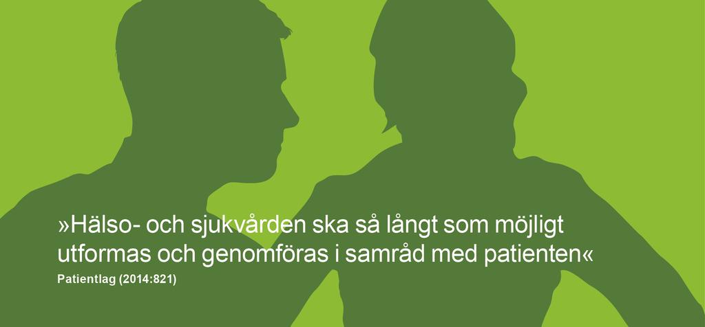 Varför är patientsamverkan viktig? Vinsterna med patientsamverkan är många. Vi vet att den leder till bättre hälsa och kvalitet, minskade kostnader för samhället och minskade risker för patienten.