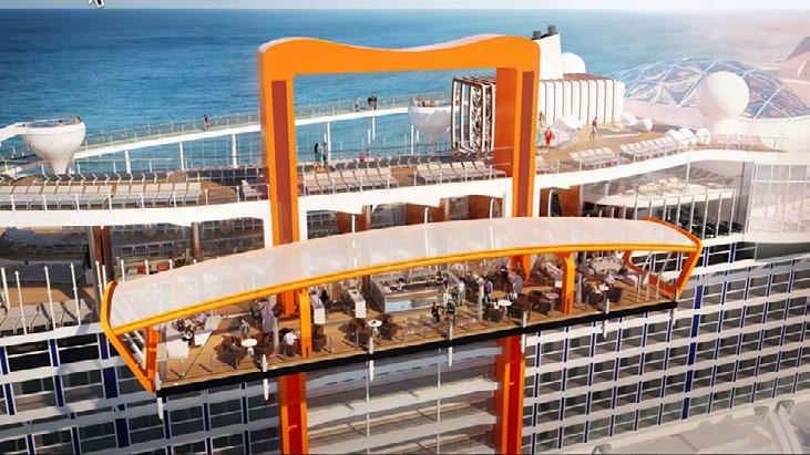 16 kryssningar Ladda ner fler reseguider på www.aftonbladet.se/reseguider 5 5 x nya fartyg att längta till 2018 I december 2018 har Celebrity cruises första nybygge på ett tag premiär.