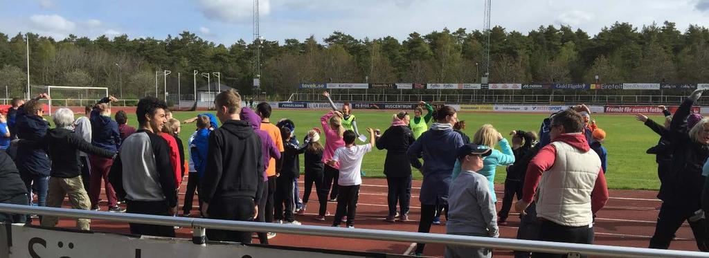 Platsen för dagen var de vackra utemiljöerna kring Katrinebergs Folkhögskola. Dagen började med samling på fotbollsplanerna vid Katrinebergs Folkhögskola. Sedan blev eleverna indelade i olika grupper.