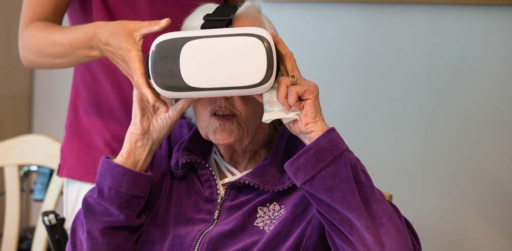 HUVUDUPPDRAG HÄLSA Genom digital utveckling möts de äldres krav och förväntningar på trygghet, tillgänglighet och valfrihet.