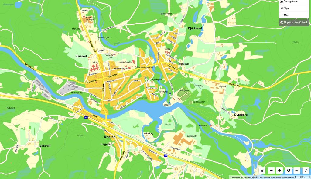 Sammanställning- Knäred 22 21 8 6 9 13 27 12 5 28 39 11 2 29 7 14 1 31 34 40 4 38 32 26 37 15 3 17 36 19 33 16 FÖRKLARING 25 Utpekade områden ÖP 24 10 30 20 Utpekade områden ej ÖP 35