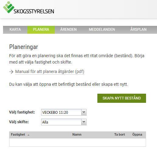 Planera För att skapa mer avancerade kartutskrifter använder du fliken Planera.