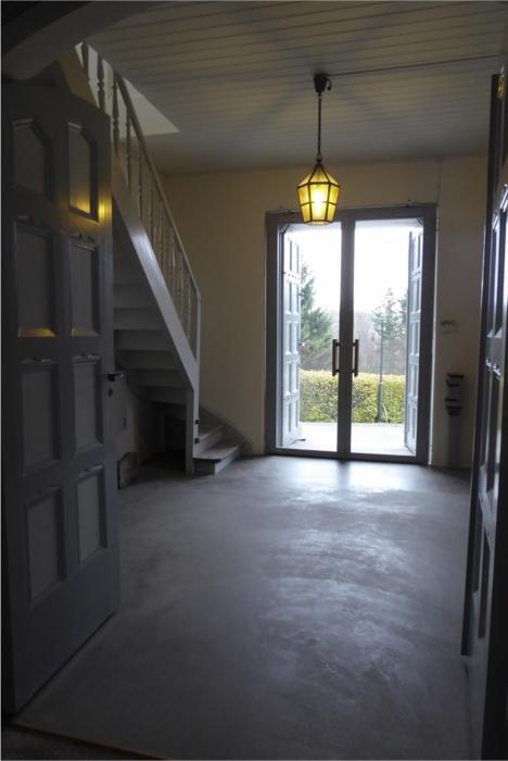 Kyrkorummet sett från koret efter färdigställd renovering.